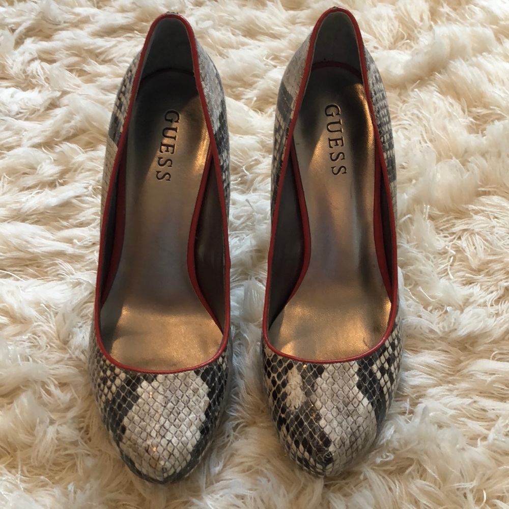 Snakeskin Heels